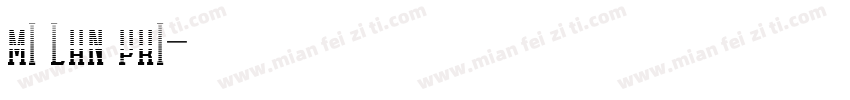MI LAN PRI字体转换